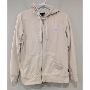Patagonia Ahnya Full Zip Hoodie In Cream Size XS
